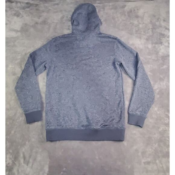 Quiksilver Sz L The Mountain And The Wave Men's Performance Hoodie Blue Ca1-3 - Picture 7 of 8